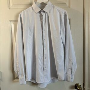Men’s Ministry of Supply Dress Shirt - Medium - White